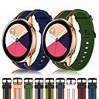 20mm 22mm Silicone Sport Strap Striped Rubber Replacement Band for Samsung Galaxy Watch 42mm 46mm S3 Active2
