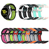 20mm Silicone Strap Band For Samsung Galaxy Watch 3 41mm /Galaxy Active 2 / Gear Sport Sports Bracelet