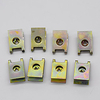 20Pcs Auto Fastener Screw Base U Type J98 Nut Mounting Retainer Clips Car Engine Fender Bumper Guard Plate Clamp