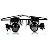 20X Magnifier Headband Glasses Desk Lamp Foldable Professional LED Light Reading Lamp For Watch Electronic Repair and Jeweler