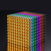 216-1000 pcs 5mm Magnet Toy Magnetic Balls Building Blocks Super Strong Rare-Earth Magnets Neodymium Magnet Puzzle Cube Magnetic Adults