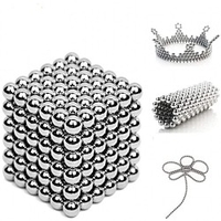 216 pcs 3MM Magnet Toy Magnetic Toy Magnetic Balls Magnet Toy Puzzle Cube Christmas Creative Teen / Adults
