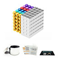 216 pcs Magnet Toy Magnetic Balls Magnet Toy Super Strong Rare-Earth Magnets Magnet Cube Magnetic Square Stress and Anxiety Relief Office Desk Toys Relieves ADD,  ADHD,  Anxiety,  Autism Teenager
