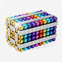 216 pcs Magnet Toy Magnetic Toy Magnetic Balls Super Strong Rare-Earth Magnets Puzzle Cube Magnet Toy Stress and Anxiety Relief Focus Toy Office Desk Toys Relieves ADD,  ADHD,  Anxiety,  Autism DIY