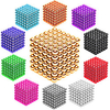 216/512 pcs 3mm / 5mm Magnet Toy Magnetic Balls Building Blocks Super Strong Rare-Earth Magnets Neodymium Magnet Neodymium Magnet Stress and Anxiety Relief Office Desk Toys DIY Adults