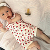 22 inch Reborn Doll Baby Toddler Toy Baby Girl Reborn Baby Doll Saskia lifelike Hand Made Simulation Hand Applied Eyelashes Floppy Head Cloth Silicone Vinyl with Clothes and Accessories for Girls