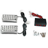 22-LED Flashing Light Panels (2pcs)