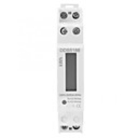 220V Single phase Electric Meter DDS5188 LCD Digital DIN Rail Electric Meter 5-25A For Kilowatt Hour Kwh Meter