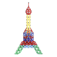 228 pcs Magnet Toy Magnetic Sticks Building Blocks 3D Magnetic Blocks Metalic Plastic Iron Novelty Educational STEAM Toy Kid