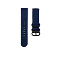 22mm Fashion Watch Band Nylon Strap Black 3 Rings Buckle Amazfit GTR 47mm / Amazfit Pace / Amazfit Stratos Amazfit Sport Band / Modern Buckle Nylon Wrist Strap