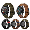 22mm Leather Watch Band for Huawei Watch GT 2e / Honor Magic / Magic Watch 2 46mm / GT2 46mm / GT Active / GT 46mm / Watch 2 Pro Replaceable Bracelet Wrist Strap Wristband