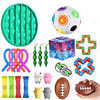 23 pcs Fidget Toys Set Anti Stress Push Pop Bubble Box Strings Marble Relief Gift Adults Children Relief Figet Toys miniinthebox
