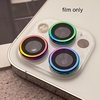 [2/3 Sets] Color Camera Lens Tempered Glass Film For iPhone 13 12 Pro Max mini 11 Pro Max High Definition Scratch Proof miniinthebox