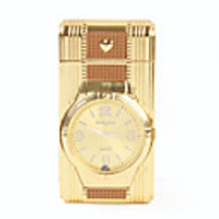 233 Watch Shape With Shining Light Metal Gas Lighter
