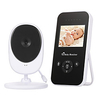 2.4 inch digital baby wireless monitor off screen electronic amplification intercom temperature display night light