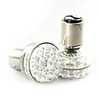 24-LED Red White Bulbs (2pcs, 15V)