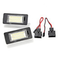 24 LED License Plate Light for Audi TT Q5 A4 A5 S5 VW Passat R36 2008.