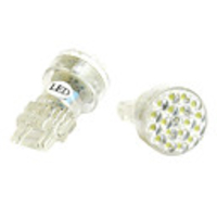 24-LED White Bulbs (2pcs, 12V)
