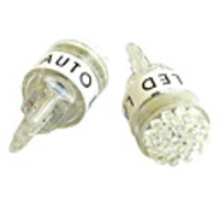 24-LED White Bulbs(2pcs, 12V)