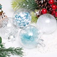 24 Pcs 6cm Christmas Balls Ornaments for Xmas Tree - Shatterproof Christmas Tree Decorations Hanging