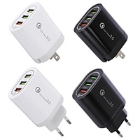 24 W Output Power USB Fast Charger Phone Charger Portable Charger For Universal miniinthebox
