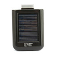 2400mAh Solar Powered Rechargeable Battery iPod / iTouch / iPhone 3GS / 4 / 4S(Black)