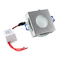 240LM Warm White Cube Hollow LED Ceiling Light Bulb (3W,  AC 85-265V)