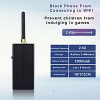 2.4g internet wifi blocker device prevent wifi signal-jammer 2-5meters to prevent kid from being addicted to online games miniinthebox