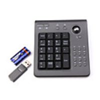 2.4G Wireless Office Number Keypad Trackball