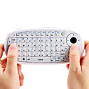 2.4G Wireless Smart Handheld QWERTY Keyborad for PC Laptop Tablet