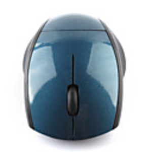 2.4GHz Mini Wireless Mouse with Nano Receiver - Dark Green