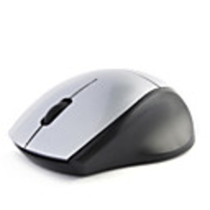 2.4GHz Mini Wireless Mouse with Nano Receiver - Silver