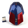 2.4GHz Mini Wireless Optical Mouse with USB Receiver (Blue/Yellow)