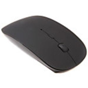 2.4GHz Wireless 800/1200DPI Optical Mouse with USB Receiver - Black (2 x AAA)