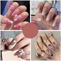 24PCS Long Press On Nails Sweet Style Fake Nails Removable Wearable Pearl Bow Deor Artificial Nails Salon DIY Art miniinthebox