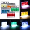24V 4.8 Inch Side Marker Lights Trailer Waterproof 49pcs COB Lamp Beads for Truck Bus
