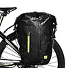 25 L Bike Rack Bag Bike Pannier Bag Multifunctional Adjustable Large Capacity Bike Bag Waterproof Material PVC 1000D Polyester Bicycle Bag Cycle Bag Cycling Bike / Cycling / Reflective Strips