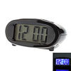 2.5" LCD Fashion Design Digital Alarm Clock (Solar/2xAA,  2 Colors Selectable)