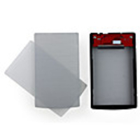 2.5" USB 2.0 Screen Mesh HDD Enclosure White