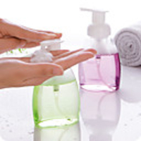 250ml Empty Squeezed Foaming Pump Soap Foam Bottle Cosmetic Containers Dispenser PET Liquid Travel Bottle