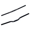 25.4 mm Riser Bar Mountain Bike Handlebar Comfort Anti-Slip Ergonomic for Mountain Bike MTB Aluminium 6061 Black Silver