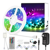 25ft 7.5M No-waterproof 5050 RGB Full color LED Strip Lights with 44-Key IR Remote Adapter Light Strip Kit DC12V miniinthebox
