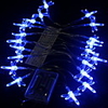 2.5M 20 Heads Blue Dragonfly LED String Light (Use Battery)(CIS-84065)