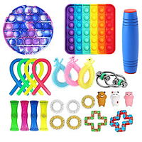 25pcs Sensory Toy Set Anti Stress Toy Sets Relief Stress Sensory Anxiety Stress Relief Toy Set Fidget Toys For Kids Adults miniinthebox