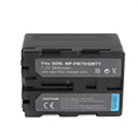 2600mAh 7.2V Digital Camera Battery NP-FM70/QM71 for SONY CCD-TRV118/318 and More
