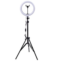 26cm LED Selfie Ring Light 24W 5500K Studio Photography Photo Fill Ring Light with Tripod for iphone Smartphone Makeup miniinthebox