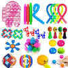 27 Pack Sensory Fidget Toy Set Box,  Stress Relief Anxiety Tools Bundle Figetget Toys Set for Adults,  Autistic ADHD Toys, Pop Its Desk Supplies, Class Rewards Fidgets Box miniinthebox