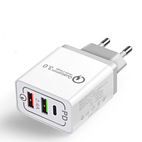 27 W Output Power USB Fast Charger Phone Charger Portable Charger For Universal miniinthebox