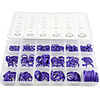 270Pcs 18 Sizes Kit Rubber Rings Car Air Conditioning Compressor Seal O Rings Auto Vehicle Repair Tools Accessories Set