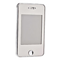 2.8 Inch Touch Screen MP4 Player FM/Camera/Voice Recorder with Earphone Data Line (4GB,  Silver)